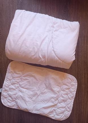 Одеяло и подушка для новорожденных dormia