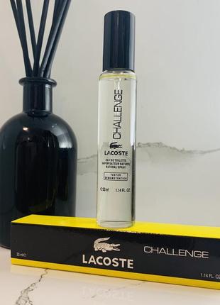 Чоловічі парфуми lacoste challenge парфумована вода 33мл. (лак...
