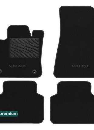 Двухслойные коврики Sotra Premium Black для Volvo C40 (mkI)(Re...