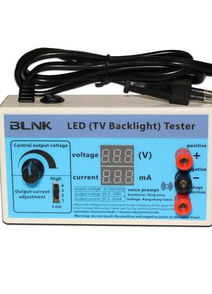 Тестер LED світлодіодів, тест витоку, звукових сигналів BLiNK ...
