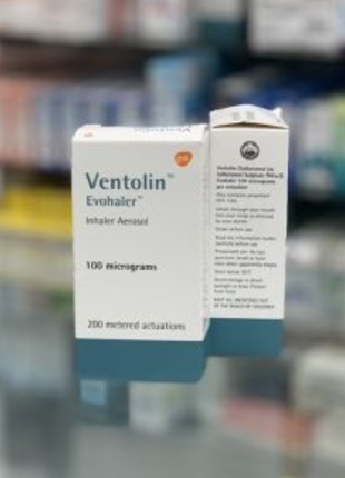 Ventolin Evohaler Вентолін аерозоль для інгаляцій 200 доз Єгипет