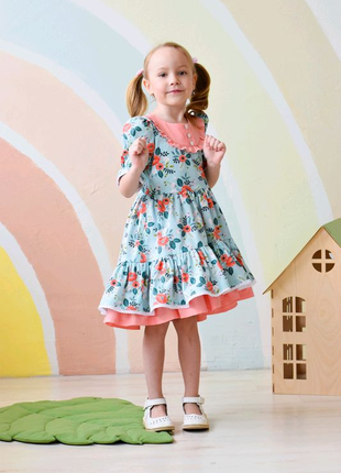 Електронна викрійка сукня дитяча "Ванесса"