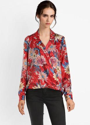 Блузка с цветочным принтом vero moda, xs/ s/ m/l