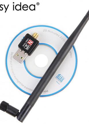 Мережевий адаптер USB 2.0 Wi-Fi 802.11n з антеною