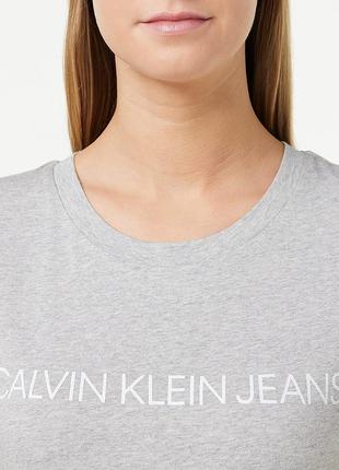 Базова сіра футболка Calvin Klein