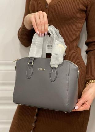Сумка furla minerva шкіра оригінал на подарунок дружині/дівчині