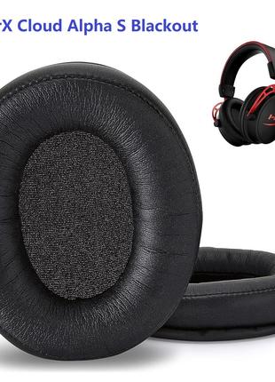 Амбушюры накладки HyperX Cloud Alpha S Blackout HX-HSCAS-BK/WW...