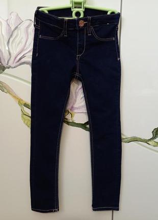 Стрейчевые мягкие модные темно-синие джинсы джегинсы джеггинсы...
