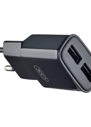 СЗУ XO L92C EU dual 2.4A Charger Black