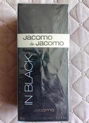 Jacomo de jacomo "in black" edt 100 ml
