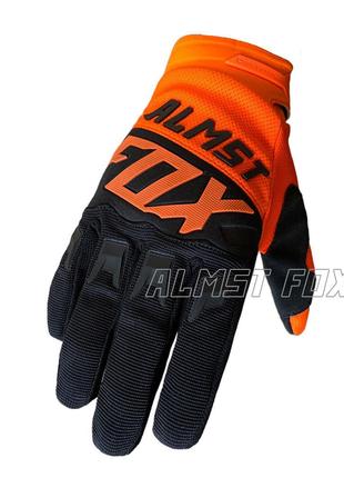 Мото перчатки Almst Fox Orange Black размер M