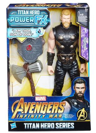 Іграшка Hasbro Тор з молотом 30см Месники - Thor, Titan Hero P...