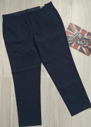 Мужские темно-синие брюки чинос р. xl, 3xl