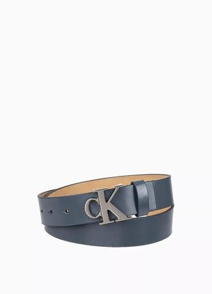 Новый ремень calvin klein (ck archive logoleather belt)с амери...