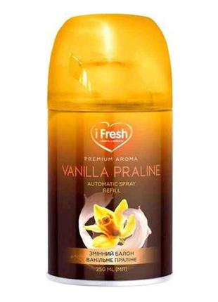 Змінний балон д/осв повітря Premium Vanilla praline 250мл - iF...