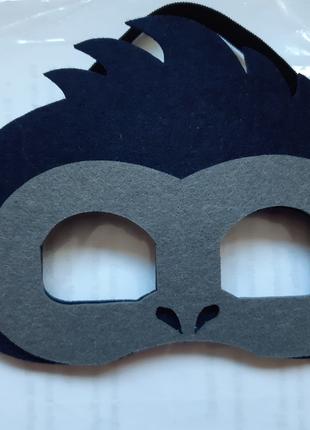 Детская маска Обезьяна - размер маски 19*10см, на резинке, тек...
