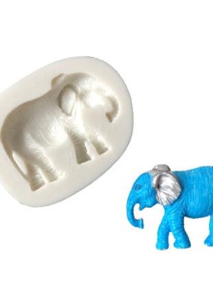 Молд силиконовый "Слон"- размер молда 6*4,7см