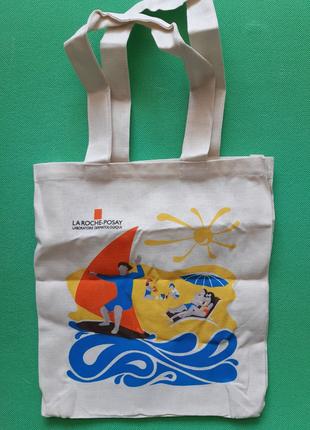 Пляжная сумка Laroche-Posay - размер 35*30см, текстиль
