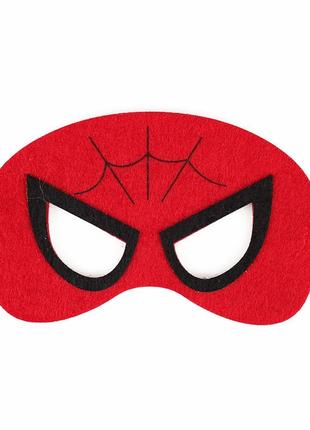 Детская маска Спайдермен, размер маски 16*9см