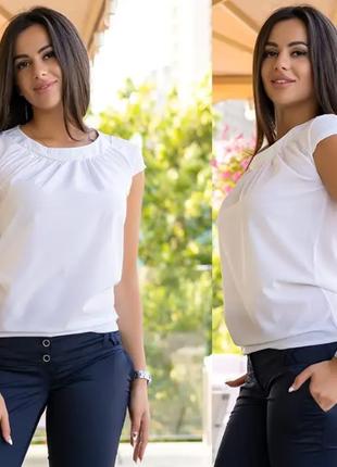 Женская белая блузка 42 размер