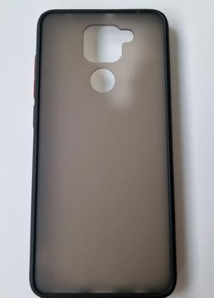 Чохол Xiaomi redmi note 9 матовий чорний