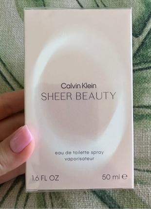 Calvin Klein Sheer Beauty 50ml туалетна вода