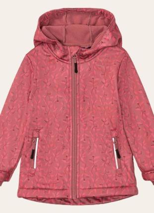 Куртка софтшелл для дівчинки 110/116 см lupilu
