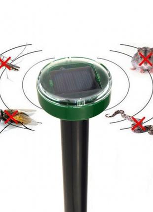 Отпугиватель кротов Solar Rodent Repeller, на солнечной батаре...