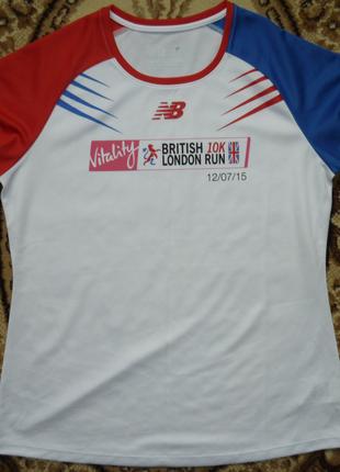 Бігова футболка марафонка New Balance NB Dry