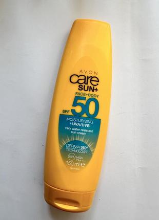 Солнцезащитный увлажняющий лосьон для лица и тела spf 50 avon ...