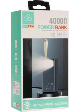 Power bank Lionpatton L33 40000 mAh портативная батарея повербанк