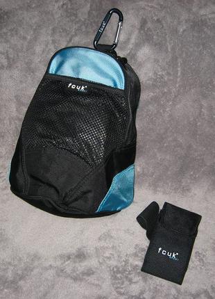 Спортивная сумка и чехол для телефона. Комплект Fcuk
