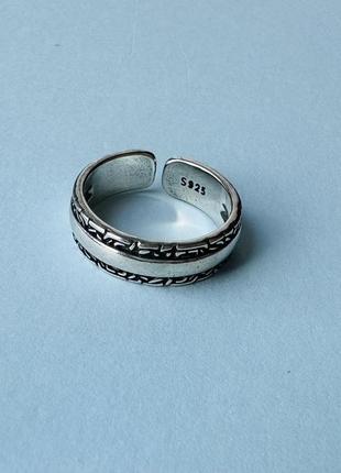Кольцо серебро 925 проба посеребрение колечко