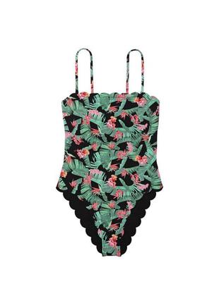 Купальник victoria’s secret swim scallop one-piece swimsuit (s...