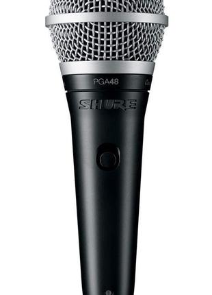 Мікрофон вокальний провідний Shure PGA48-XLR-E
