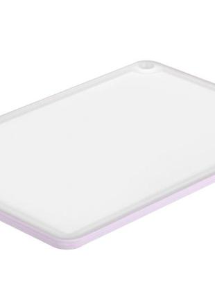 Доска кухонная ardesto fresh ar-1401-lp 20.5x29x0.7 см фиолетовая