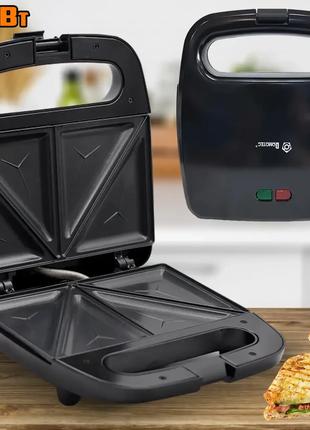 Электрическая сэндвичница DOMOTEC 7777MS-BIG Бутербродница с а...