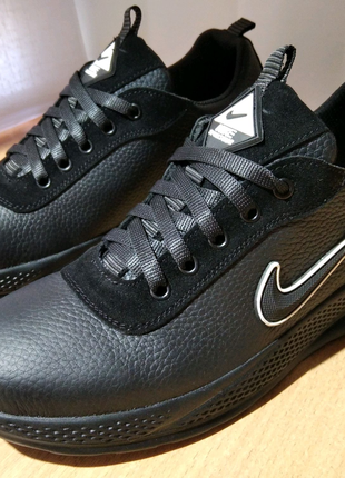 Мужская кожаная обувь мужские кожаные кроссовки Nike