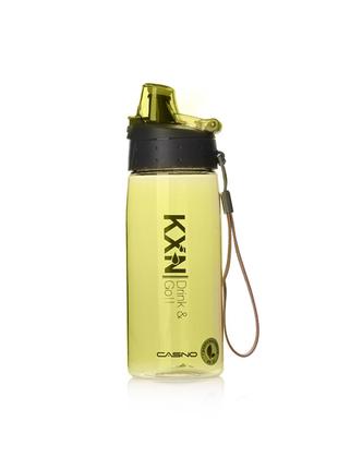 Бутылка спортивная для воды пластиковая для тренировок CASNO 5...