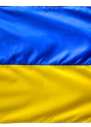 Флаг Украины синтетический большой Bookopt нейлон 90*135 см BK...