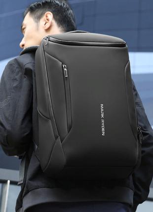 Рюкзак Mark Ryden MR-9031BK USB-разъем влагостойкий черный 35 л