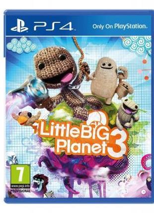 Игра Sony LittleBigPlanet 3 [PS4, Russian version] Blu-ray дис...