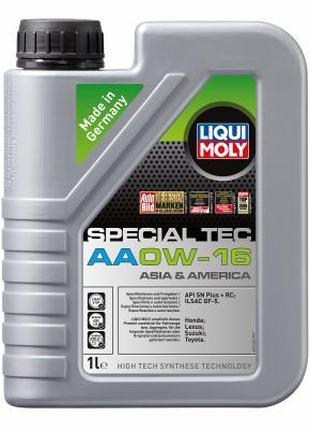 Моторное масло Liqui Moly SPECIAL TEC AA 0W-16 1л (LQ 21326)