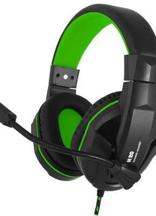Наушники Gemix N20 Black-Green Gaming