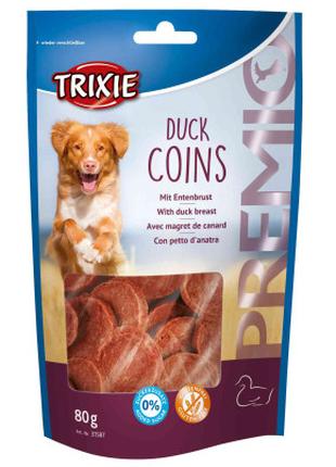 Лакомство для собак Trixie Premio Duck Coins утка 80 г (401190...