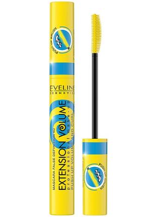 Тушь для ресниц Eveline Cosmetics Extension Volume 4D False De...