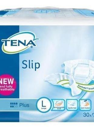 Подгузники для взрослых Tena Slip Plus Large 30 (7322541118420)
