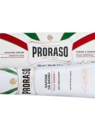 Крем для бритья Proraso с экстрактом зеленого чая и овса 150 м...