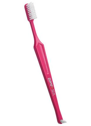 Зубная щетка Paro Swiss S27L мягкая розовая (7610458007396-pink)