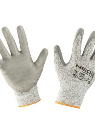 Защитные перчатки Neo Tools с полиуретановым покрытием, против...
